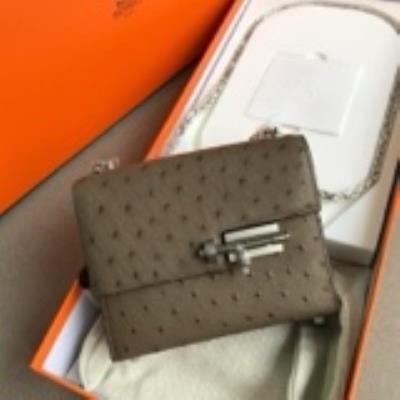 wholesale quality hermes verrou 17 ostrich etoupe phw